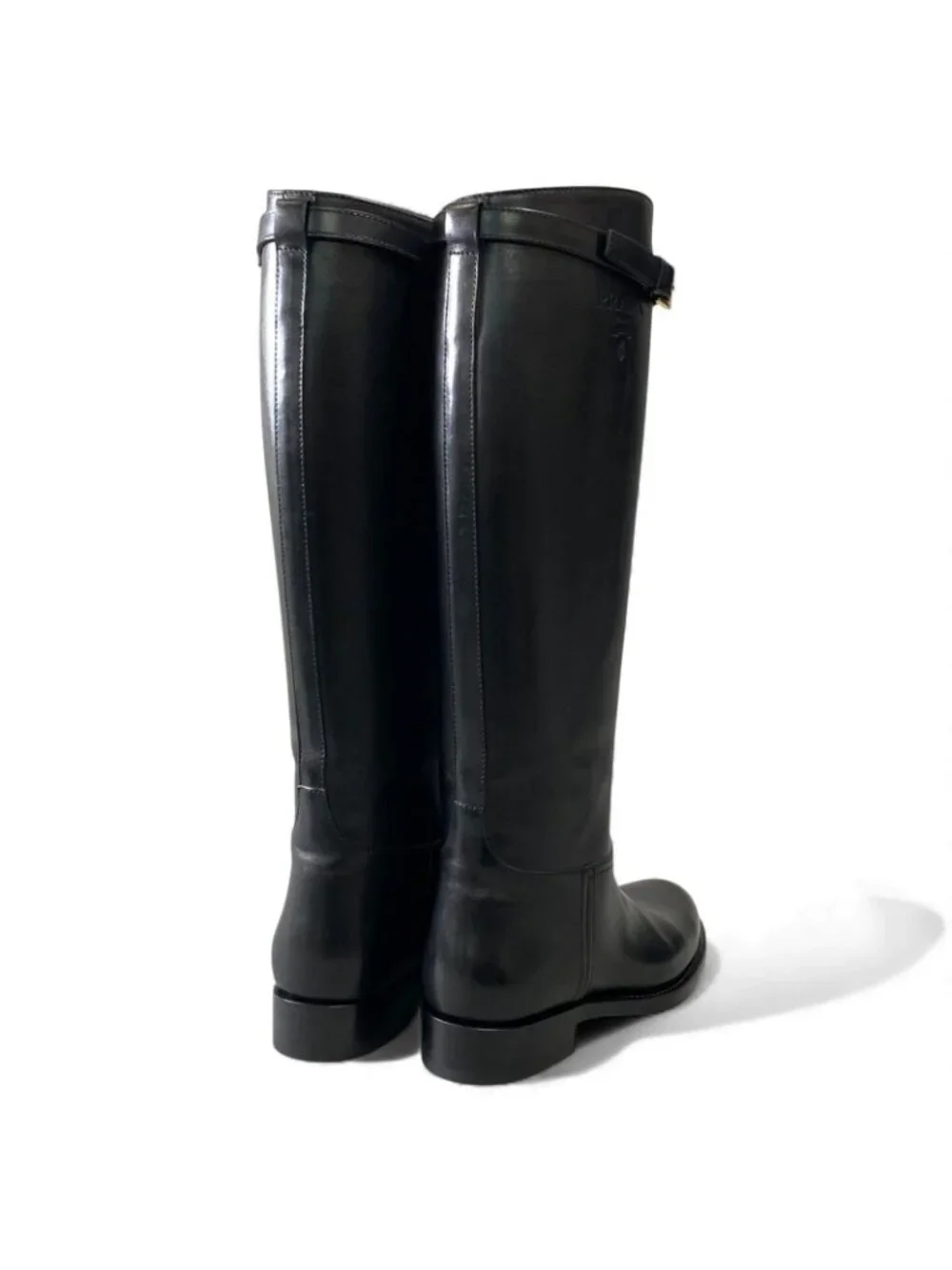 Prada Buckle Boot Black